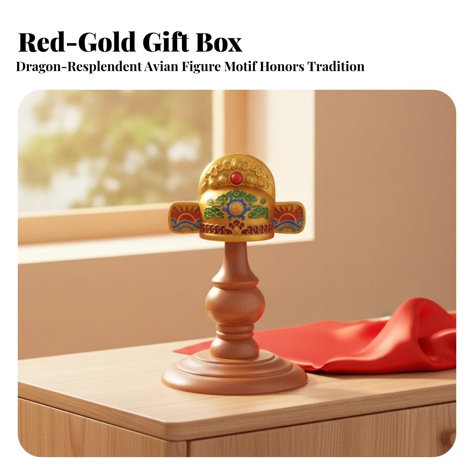 scholar-cap-ornament-gold-tone-cap-shaped-desk-ornament-multicolor-wood-look