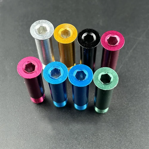 Imagen 2 del producto 8 Uds piezas de patines eje tornillos macho y hembra para niños adultos patinaje libre patines en línea tornillos de patín