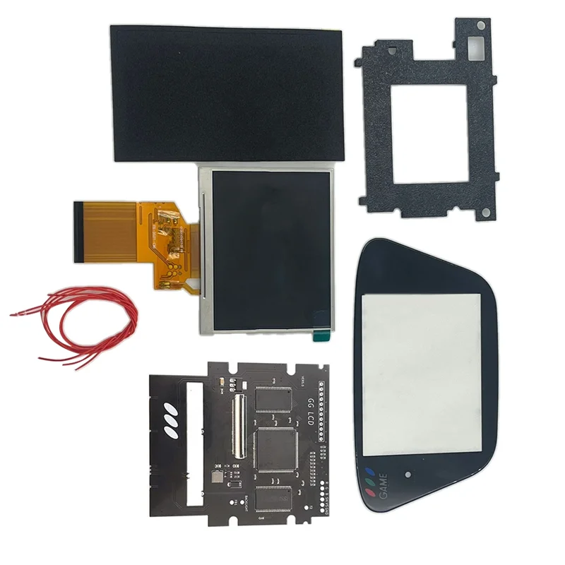 A32T-LCD Screen Forsega Game Gear Highlit Full Display VGA Out Mod Highlight Adjustable Brightness LCD Kits Forsega GG