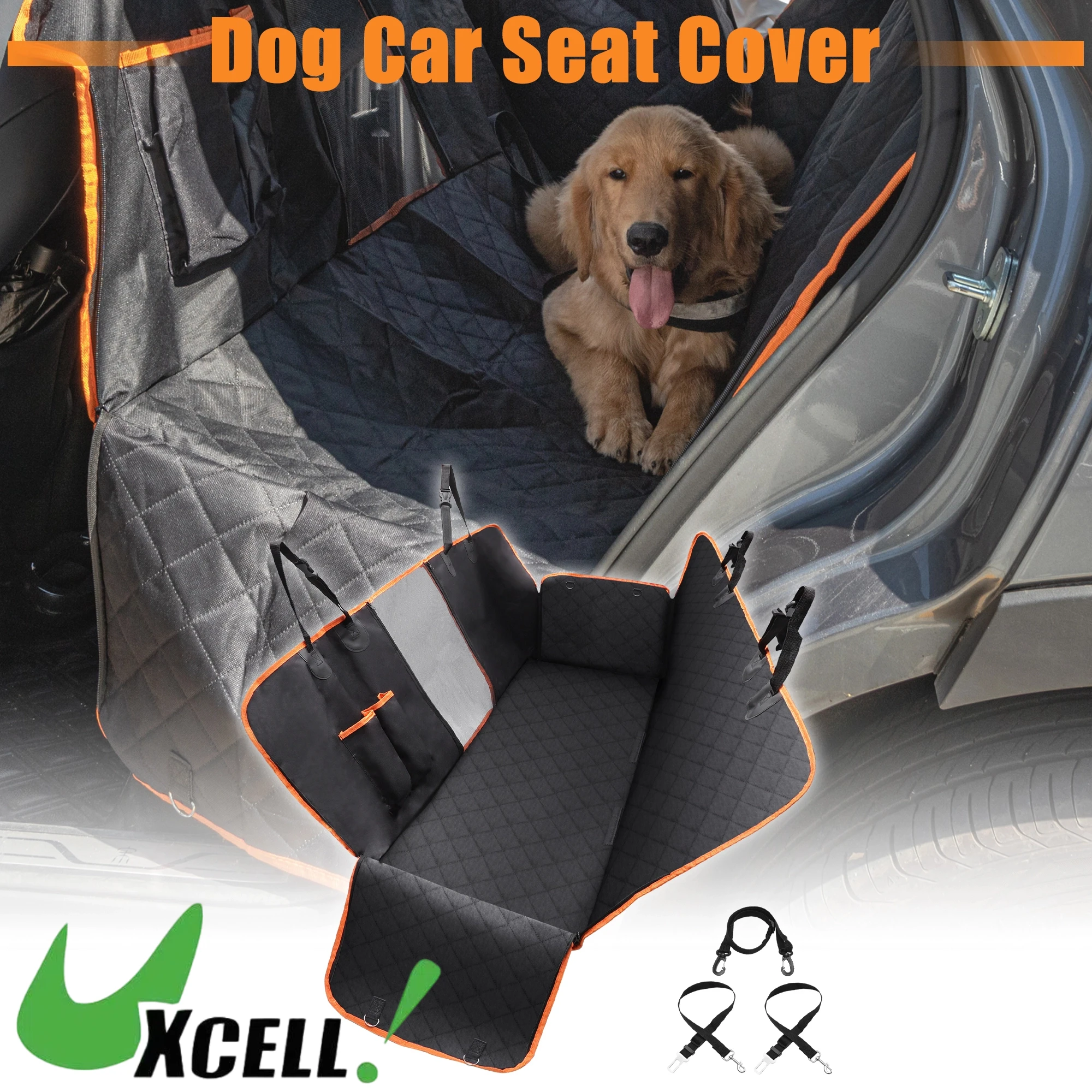 

Uxcell 1 Set Larger version Car SUV Hatchback Back Seat Cover Pet Dog Boot Mat Cargo Liner Trunk Pad PP Cotton 4 Layers Include