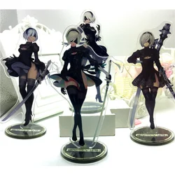 Anime NieR: Automata Doll 2B 9S YoRHa Type B S Acrylic Stand Collection Model Toys NieR Game Character Action Figure