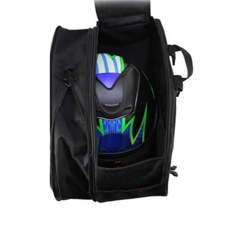 

Motorcycle Oxford Cloth Waterproof Rear Back Seat Bag 36L-58L Travel Bag Saddle Bag Side Helmet Bag Riding Travel