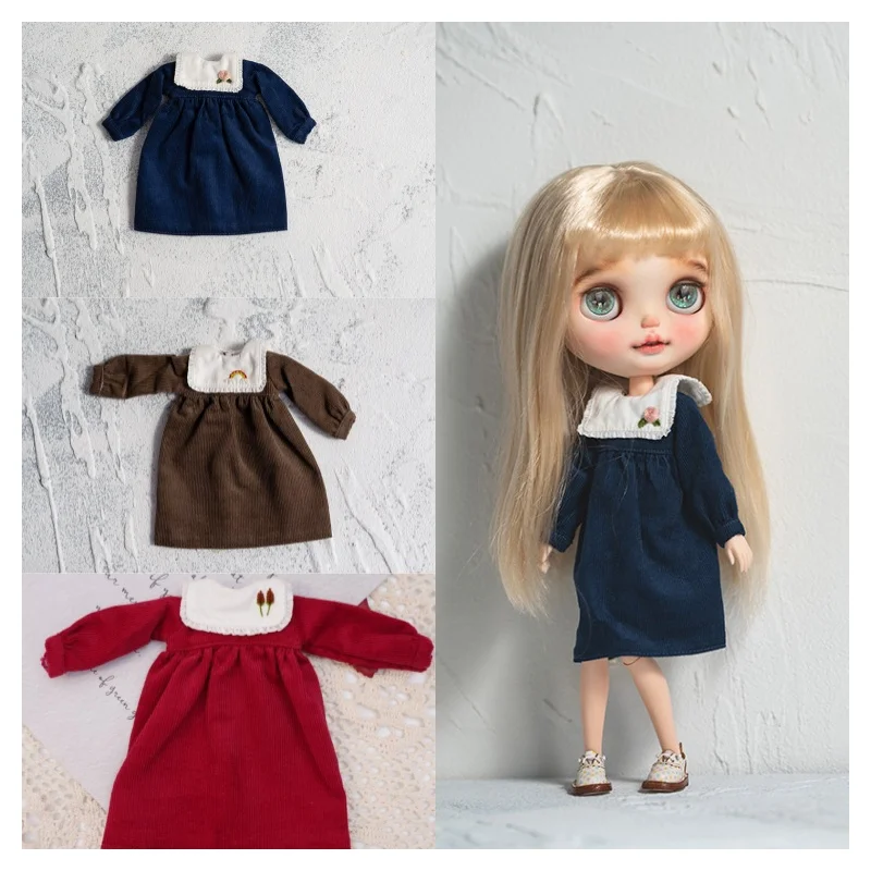 

Одежда и аксессуары для кукол Blythe, платья для маленьких кукол, аксессуары для кукол OB22, OB27, OB24, Azone, 19 суставов.