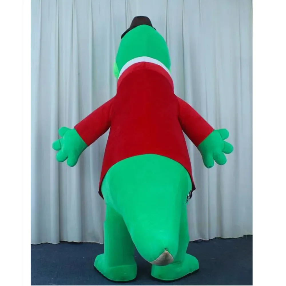 Gena – Costume de Mascotte Crocodile gonflable personnalisé, déguisement fantaisie, thème Anime Cosplay, déguisement de carnaval