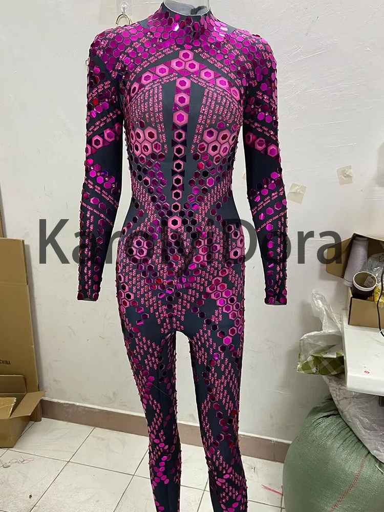 combinaison-de-diamants-brillants-pour-filles-rose-rouge-rotterdam-modele-de-voiture-discotheque-bar-spectacle-de-diamants-brillants-costume-de-performance-costume-de-scene-2025