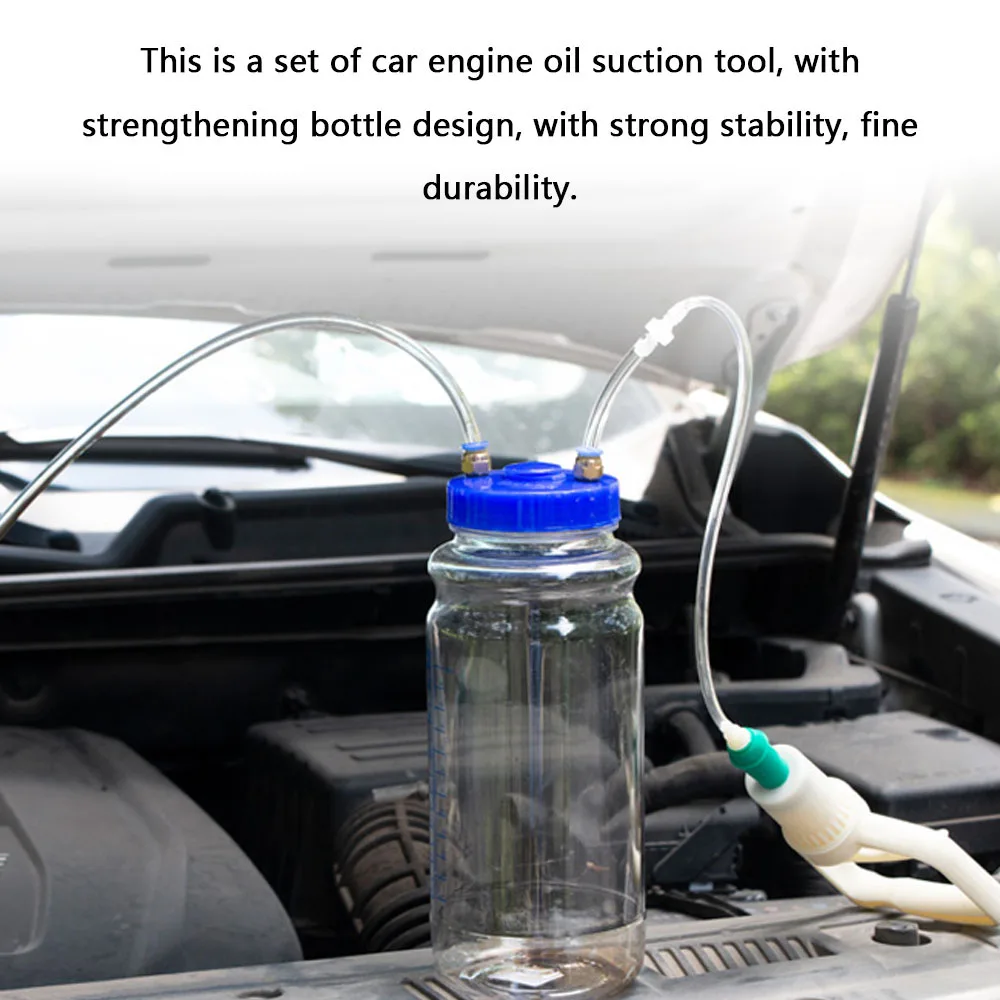 2L Car Engine Oil Manual Suction Pump  Oil Change Machine Vacuum Pump Automobile Maintenance Tool Oil Change Machine
