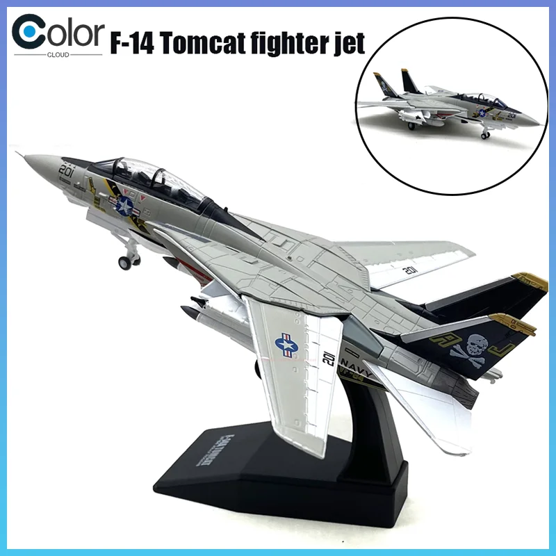 

1:100 литая под давлением модель игрушки F-14 Super Flanker реактивный истребитель из сплава модель истребителя Коллекционная модель самолета игрушечный фестиваль подарок