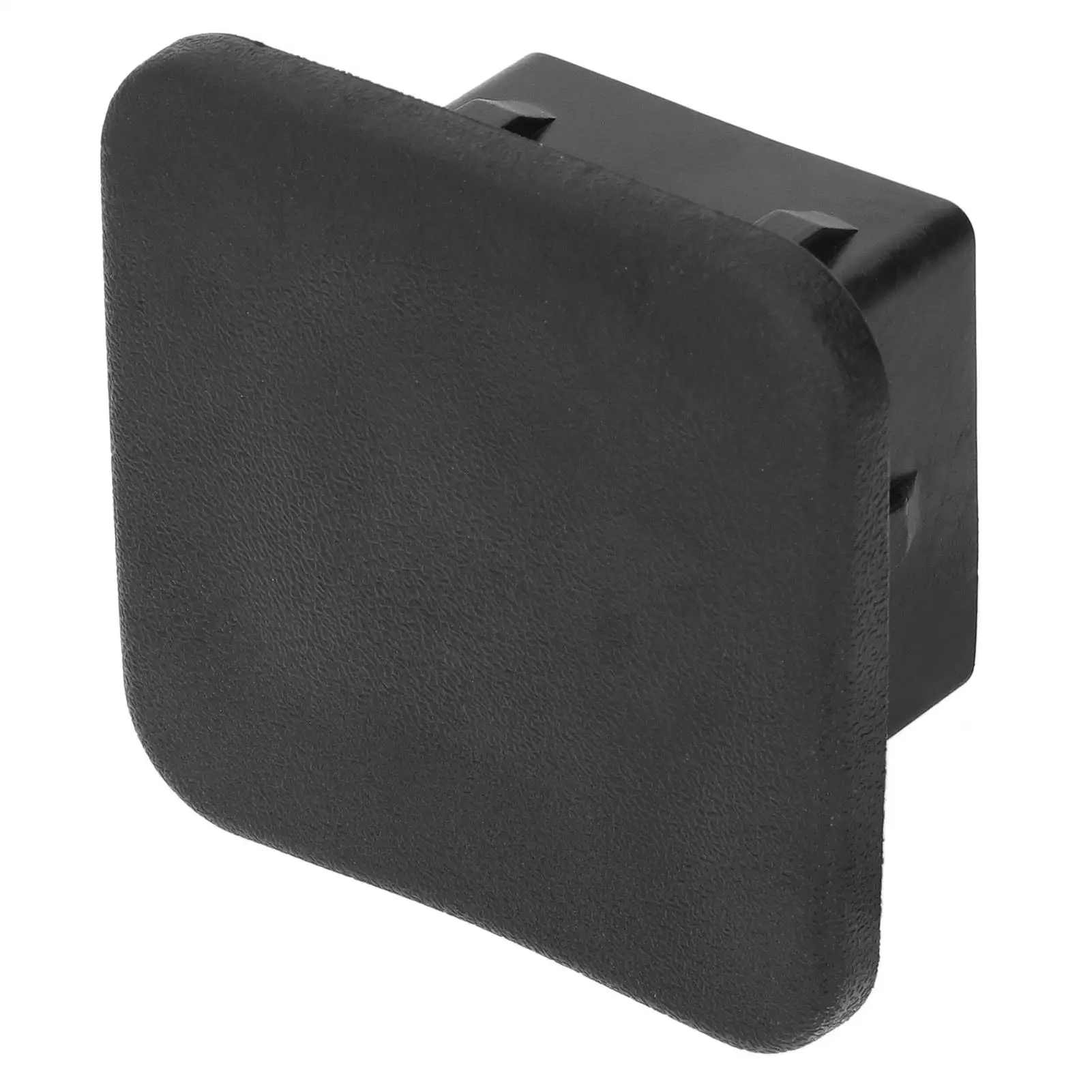 Trailer Hitch Cover Rubber Receiver Tube Plug Black for 2in Receiver