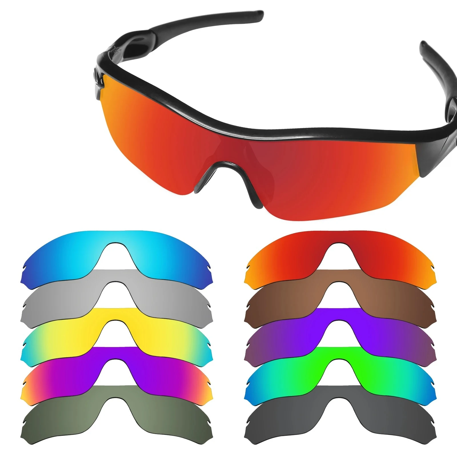 

Сменные поляризационные линзы Hokklo для солнцезащитных очков Oakley Radar Edge OO9184 Oakley Radar — несколько вариантов
