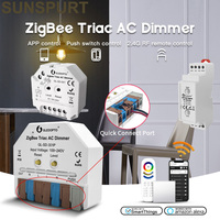 10 Tuya Smart WIFI Matter WLED Zigbee Controller AC Triac LED Dimmer light Switch Module 100v-240V with Alexa Google Home Yandex