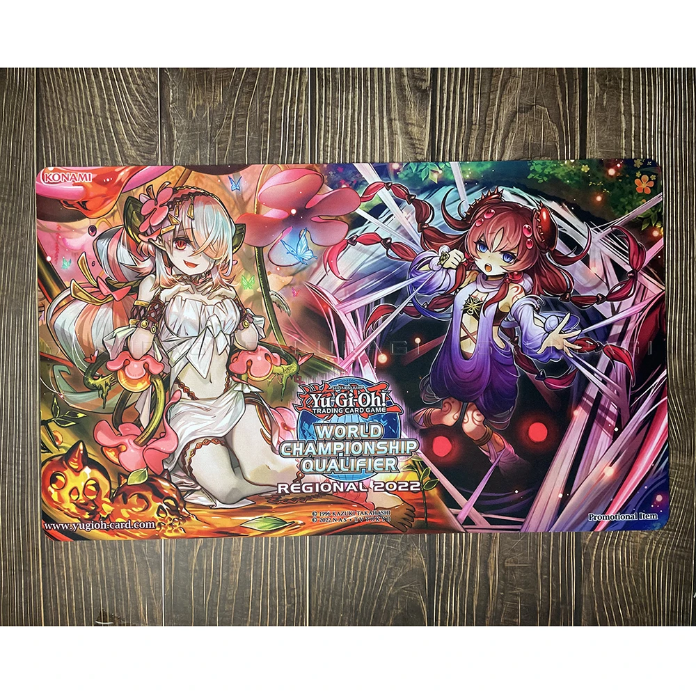 Yu-Gi-Oh Traptrix Rafflesia Card Pad Playmat YGO Mat MTG KMC TCG YuGiOh Mat-262