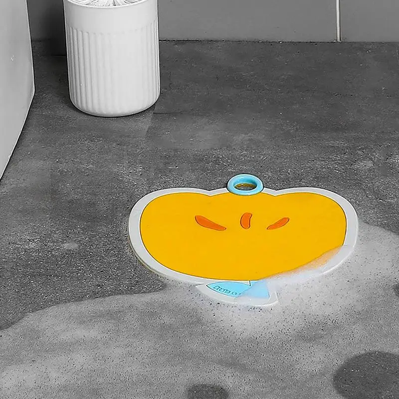 Drain Covers For Shower To Catch Hair Flat Bathtub Drain Cover Flower Design Anti-Odor Anti-blocking Bathroom Tub Cover For