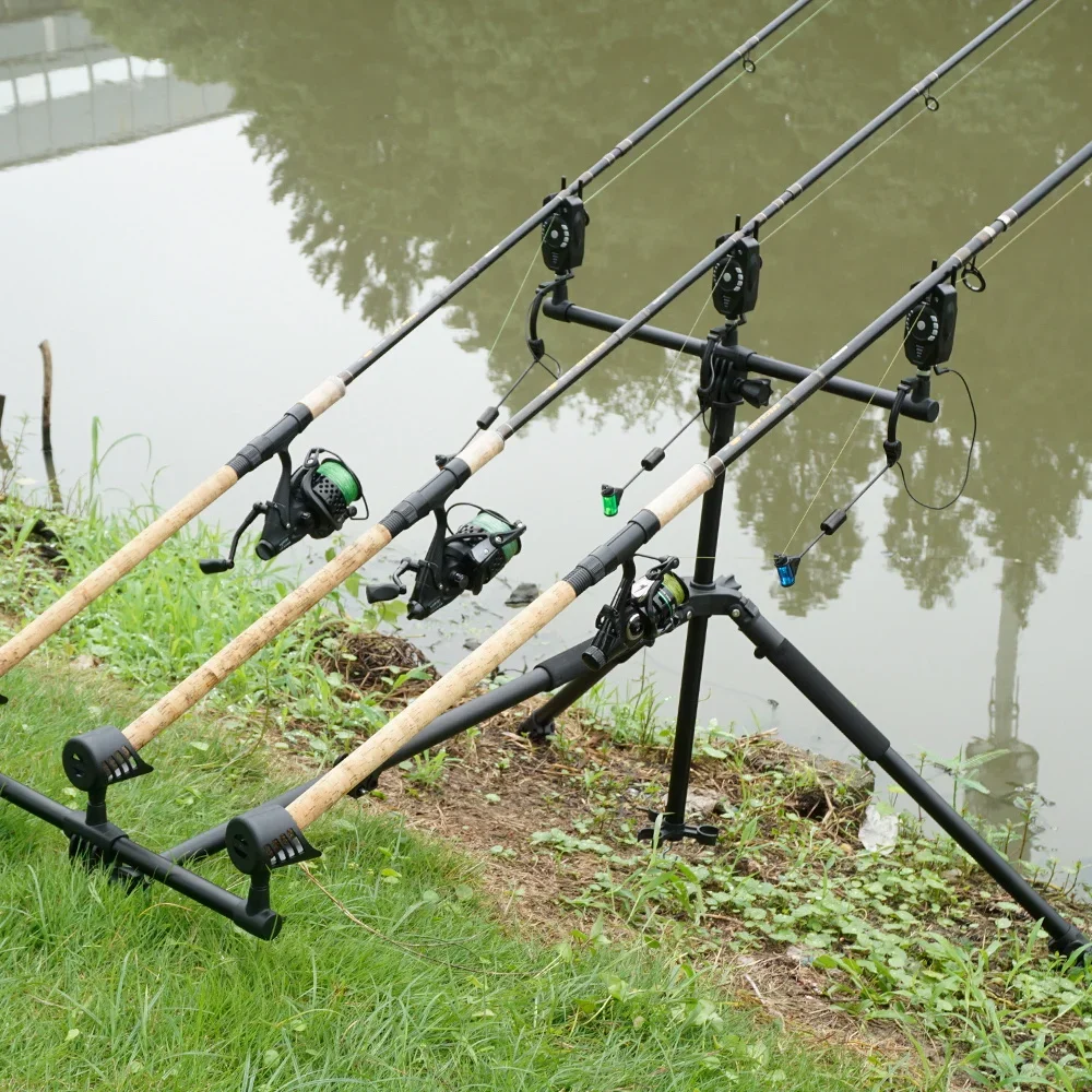 Hirisi Kabelloses Karpfenangel-Bissalarmsystem, Wasserdichter LED-Bissmelder mit Einstellbarer Lautstärke und Empfindlichkeit SD11 – Detail 8