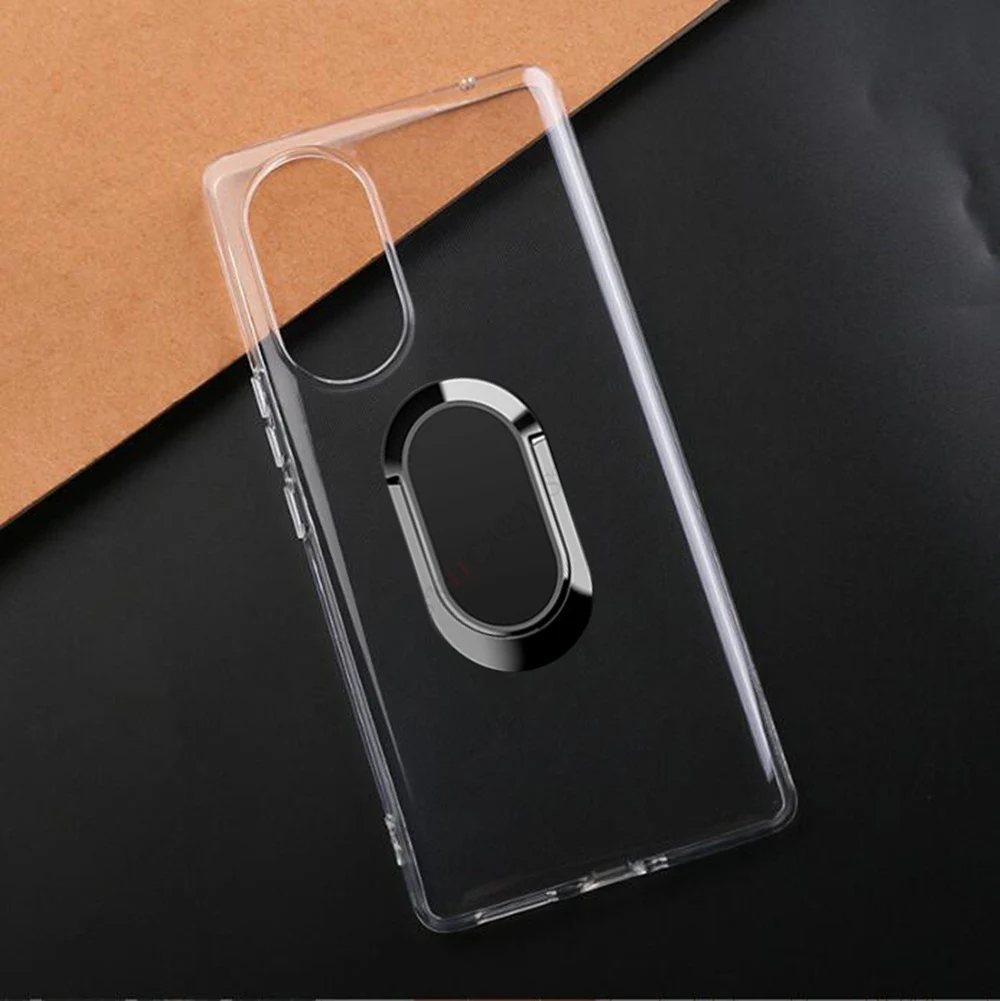 For Blackview A200 Pro 6.67" A200Pro A 200 Back Ring Holder Bracket Phone Cover TPU Soft Silicone Case