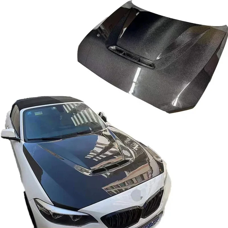 

2 Series F22 F21 Upgrade F87 M2 M2C Carbon Fiber CS Style Hood