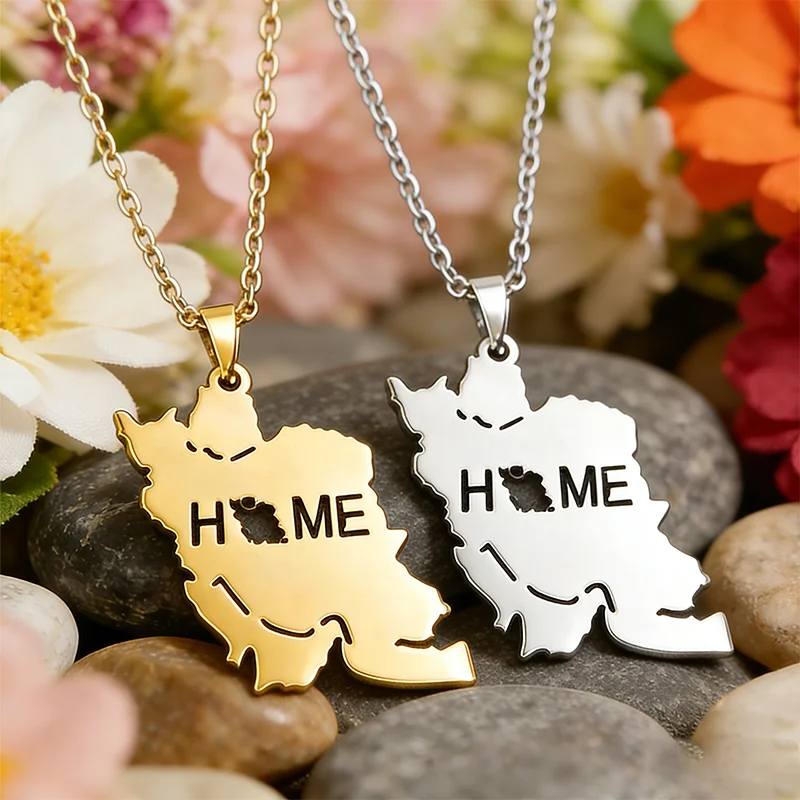 

Ожерелье Lucktune Iran Persian с подвеской в ​​персидском стиле, женское ожерелье из нержавеющей стали, модное ожерелье золотого цвета, ювелирные изделия, подарки на вечеринку