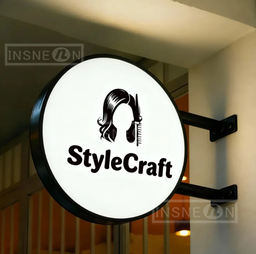 Custom Wall Letter Led Neon Sign Personal Design Signage Logo Light Box Home Acrylic Letters Advertising Metal Signs Business