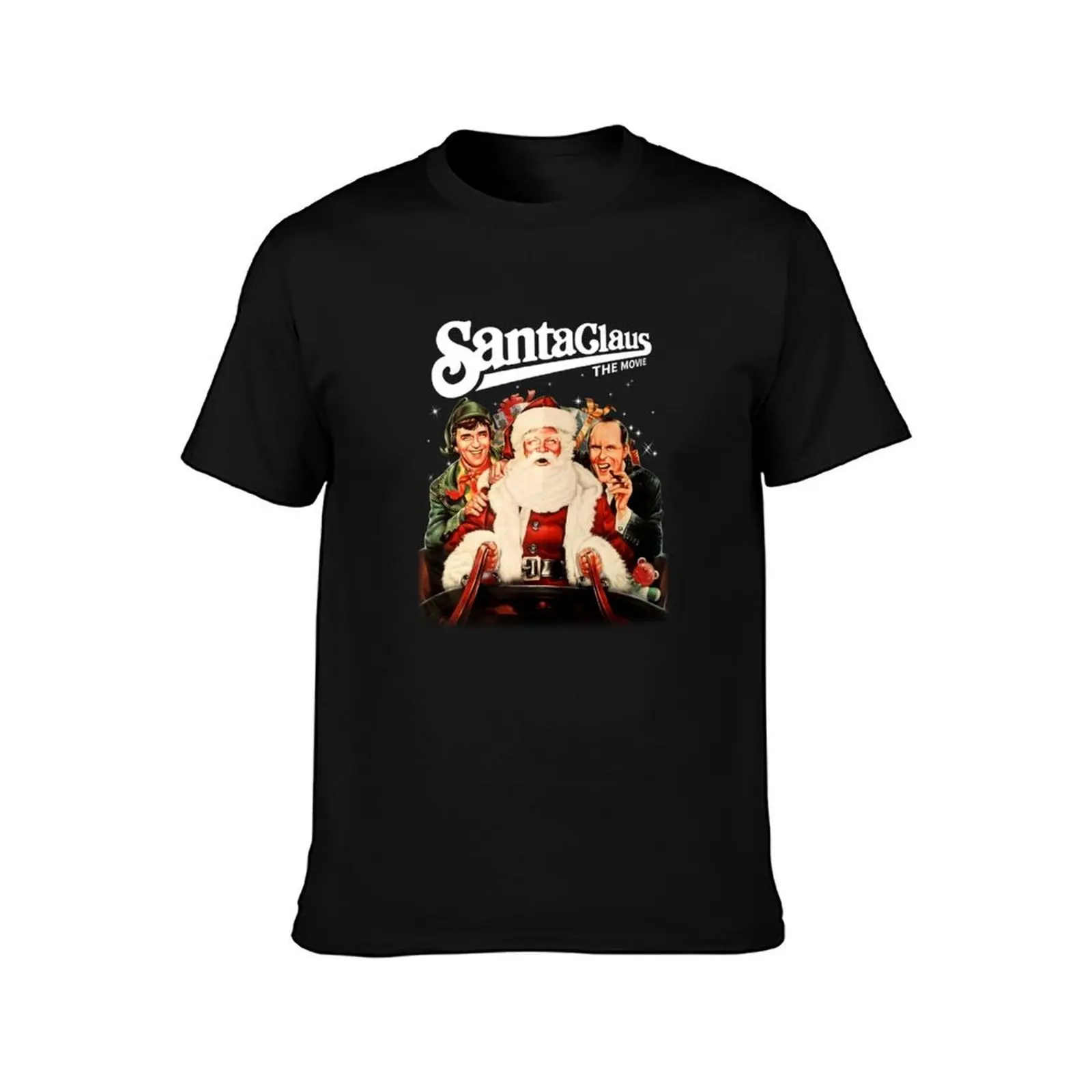 Santa Claus The Movie Shirt Dudley Moore T-Shirt All Match Print Short Sleeve Top T-Shirt