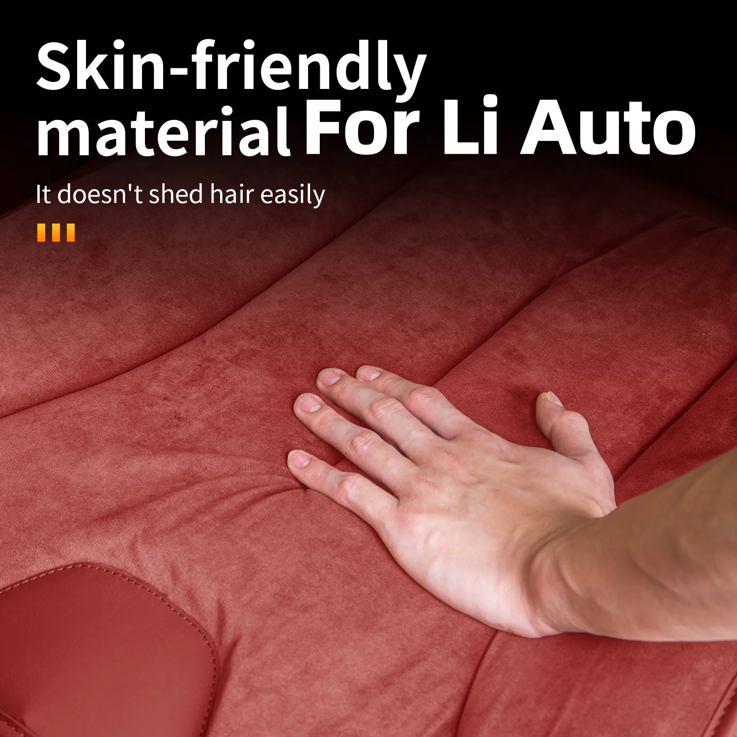 

For Li Auto L7 L9 Car Seat Cushion for Driving Raised Vision- Memory Foam Car Seat Pad for Car Seat Driver/Passenger