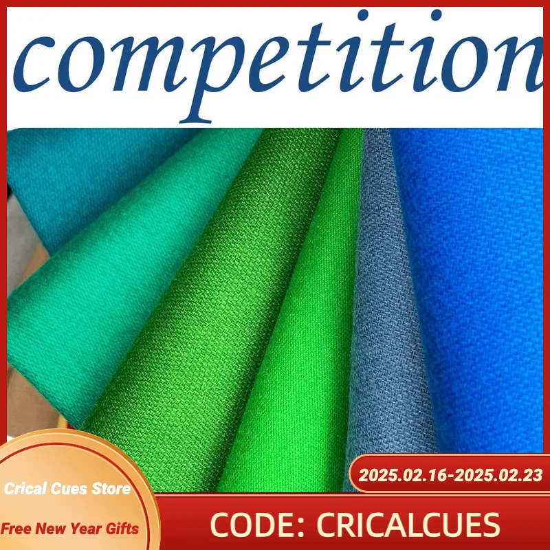 

CPBA Competition Nine Pool Table Billiards Cloth Billiard Accessories Good Quality High Grade Pool Billiards Cloth Classic Style