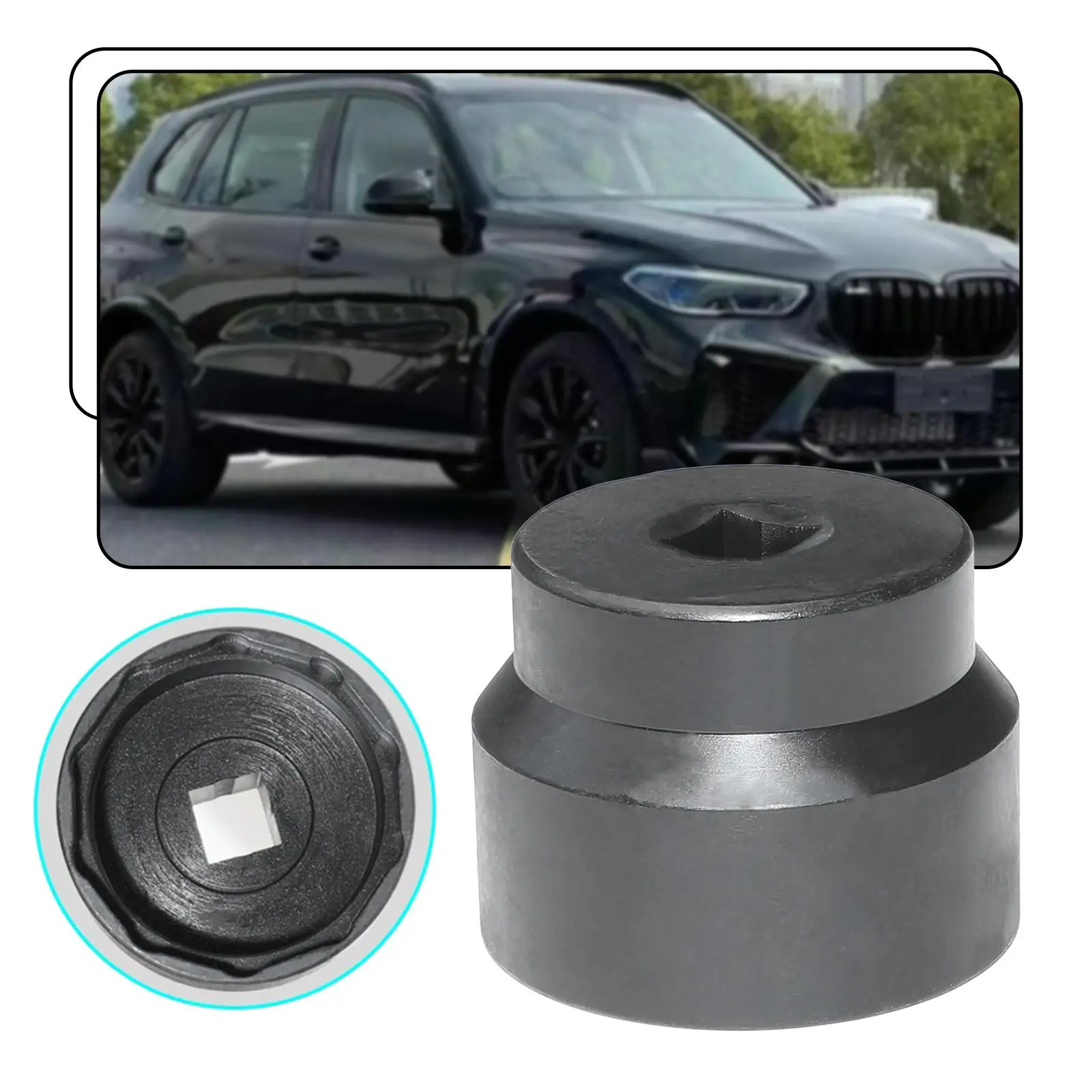 Steel Car Steering Gear Disassembly Tool Professional Bearing Nut Remover for BMW G05 167 Vehicle Service