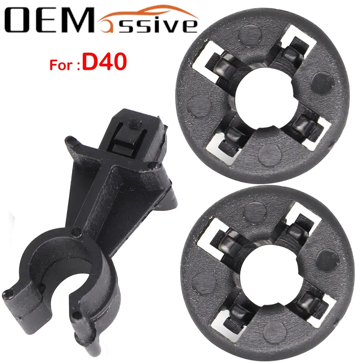 For Nissan Navara Dualis Pathfinder Qashqai Xterra Bonnet Hood Support Prod Rod Clamp Clip Grommet 657732J000 65772EB300