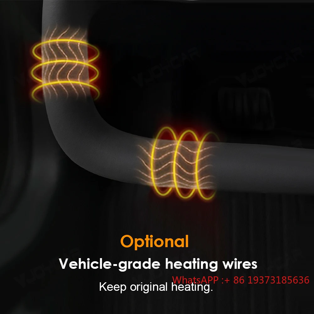 Beheiztes Yoke-Lenkrad für Tesla Model X Sports, Rennwagen-Innengriff, Kohlefaser-Option für Tesla Model S