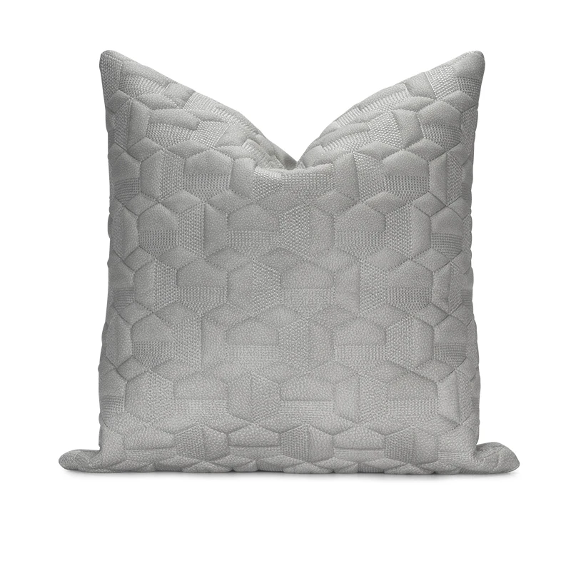 

Nordic Grey Cushion Cover 45x45cm 30x50cm Home Decor Woven Throw Pillow Cover Soft Sofa Pillowcase Decoration for Living Room