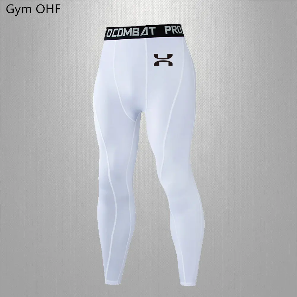 Men\'s Compression Pants Sports Running Tights Basketball Gym Bodybuilding Jogging Skinny Exercise Leggings Trousers Men