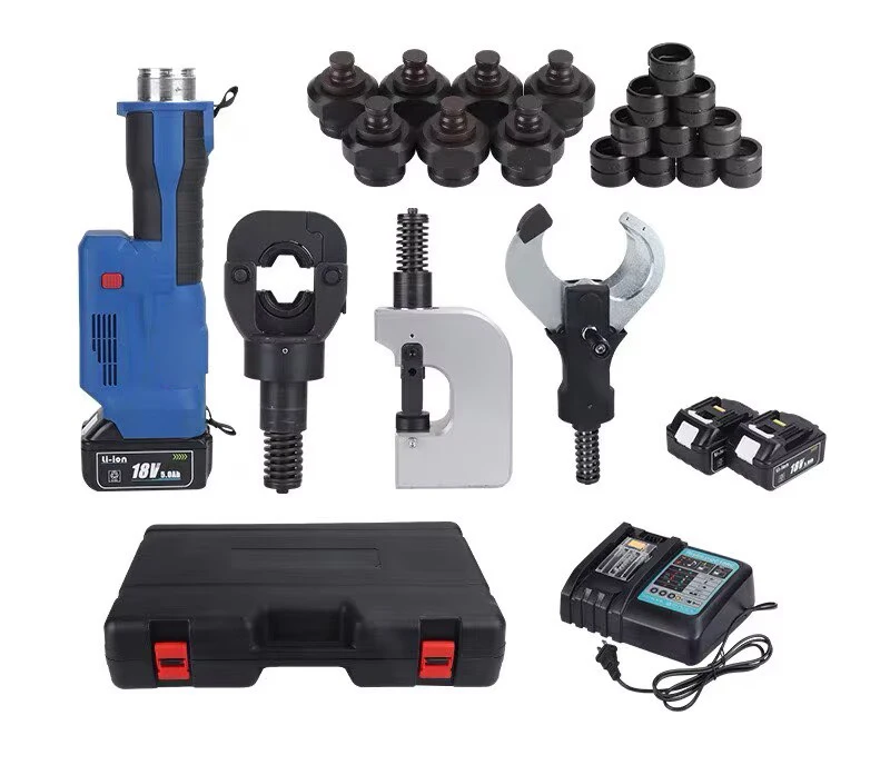 Electric Hydraulic Pliers 3 in1 Multifunction Cable Cutting Pliers SZ-85C Punching Machine SZ-20 Terminal Crimping Pliers SZ-300
