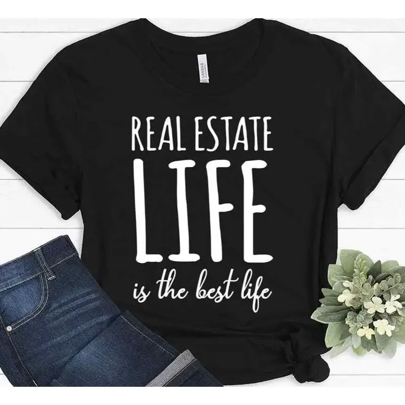 Real Estate Life Is The Best Realtor Agent Funny Christmas T shirt