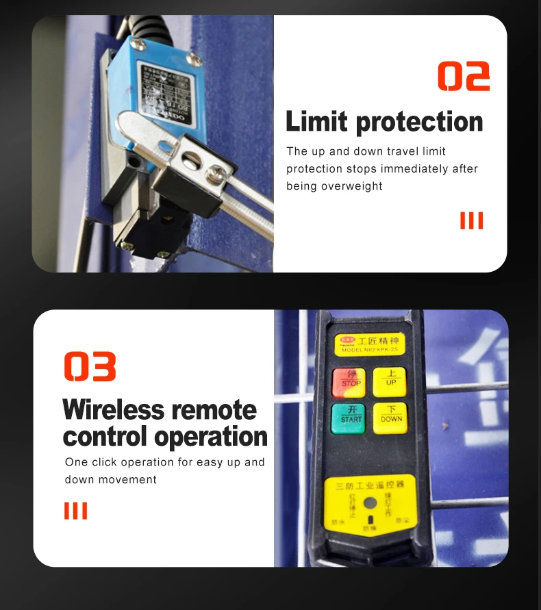 Electric scaffolding indoor and outdoor decoration electric scaffolding lift