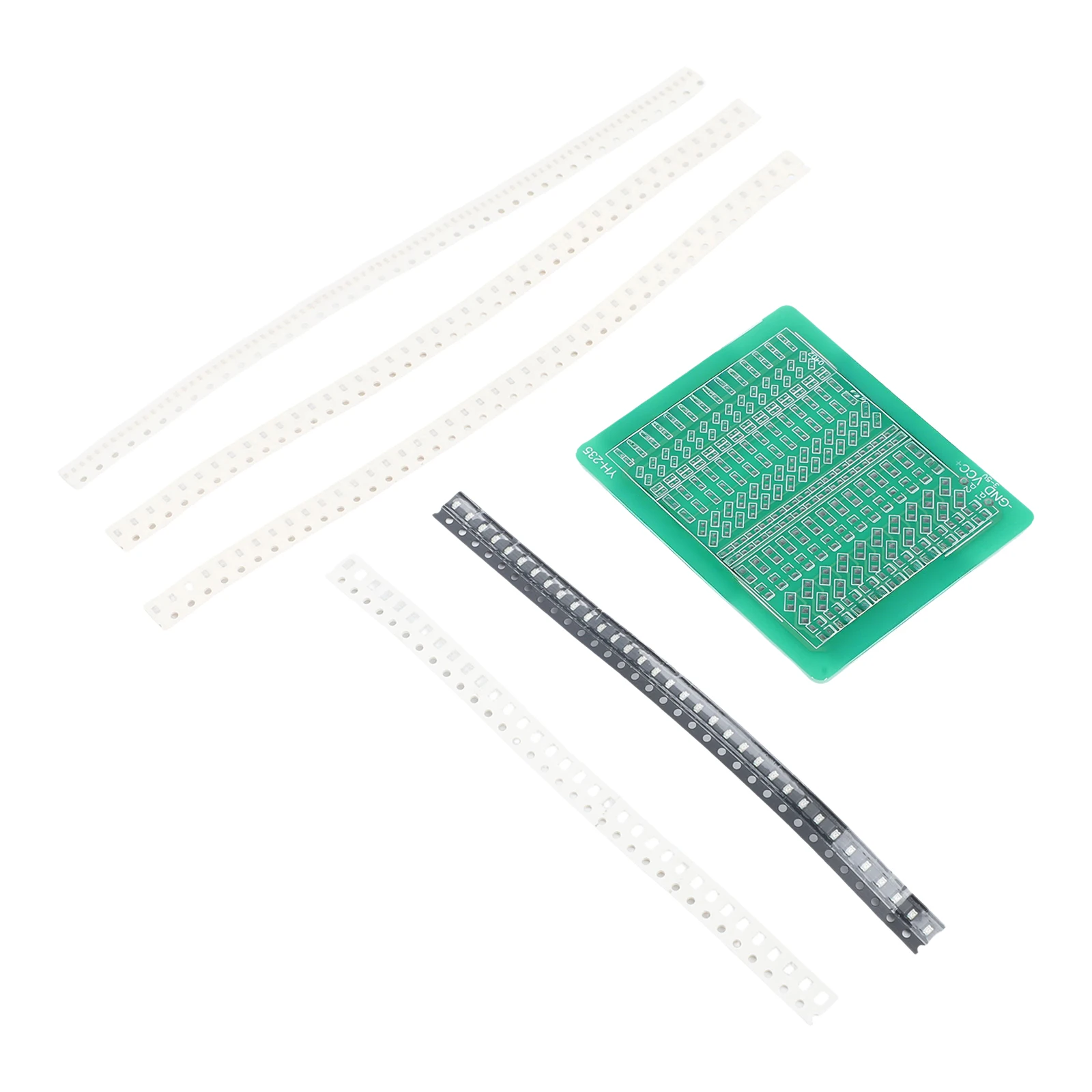 FOR SMD Soldering Practice Kit Includes 0805 0603 0402 Packages and 34 Red LEDs for Electronics Workshop Training