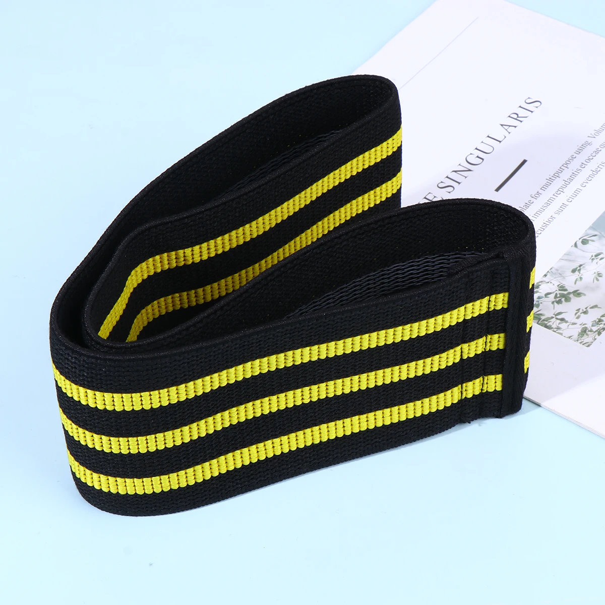 

Exercise Resistance Belt Hip Ring Tension Belt Buttock Resistance Band Nonslip Stretchy Training Belt Hip Elastic Band (Size )
