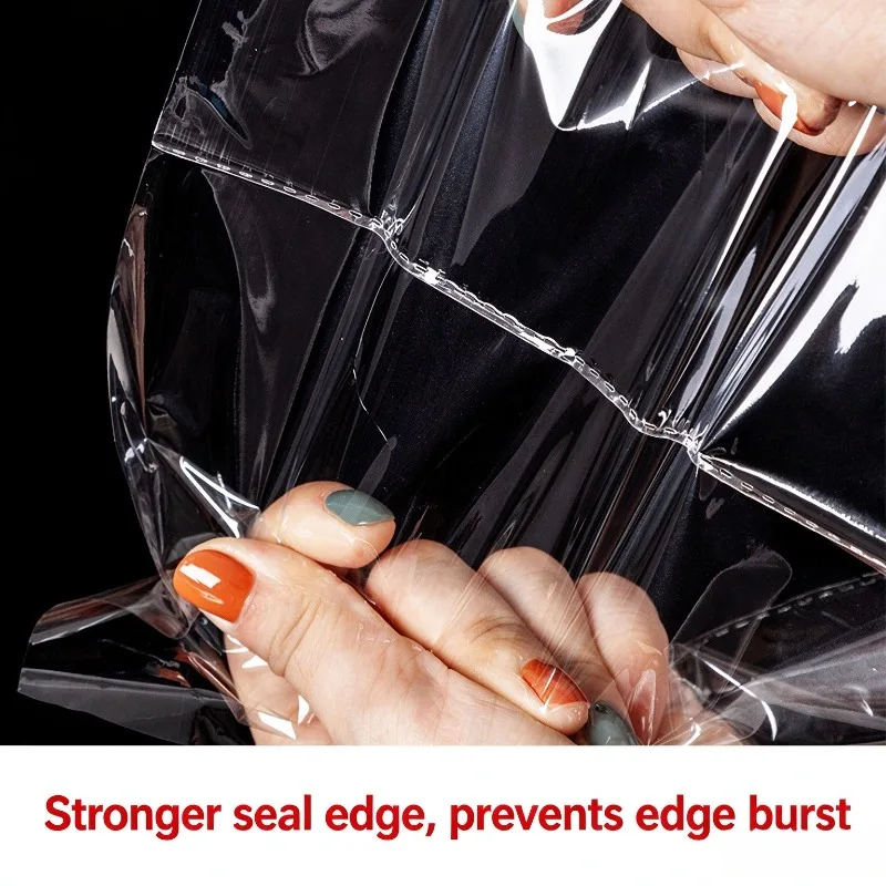 100 Stück transparente, selbstklebende OPP-Beutel, wiederverschließbare, durchsichtige Cellophan-Verpackungsbeutel für Schmuck, Accessoires, Süßigkeiten, Kekse und Geschenke. – Detail 6