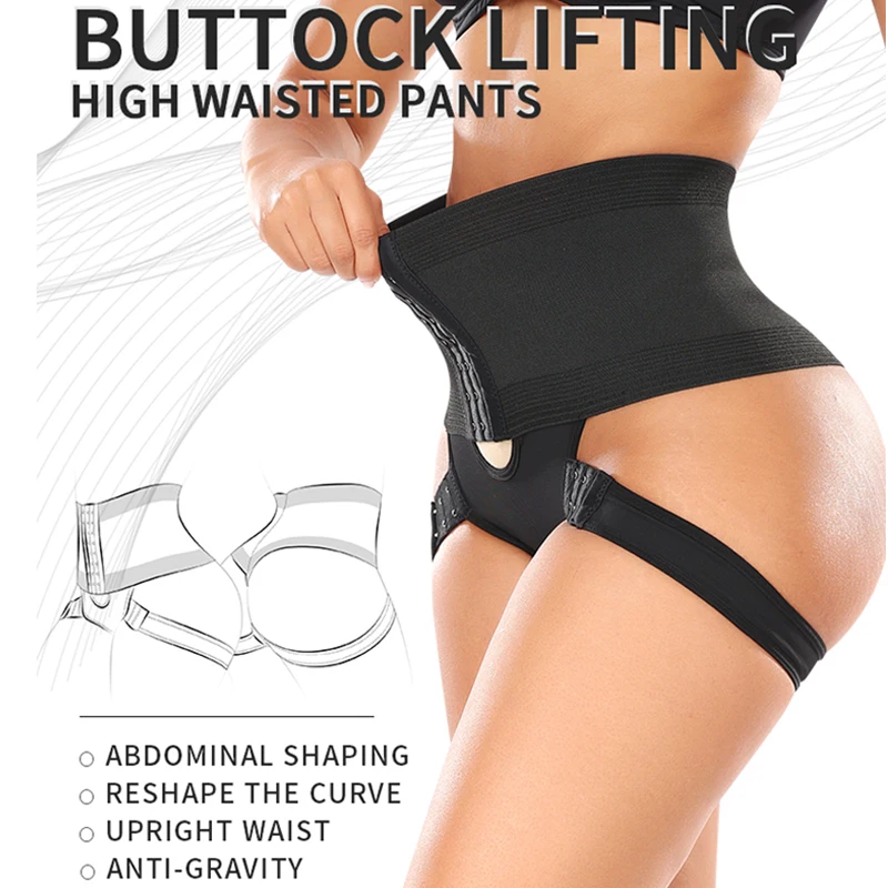 Plus Size Butt lifter Tummy Control Panties Pulling Underwear Shaper Waist Trainer Sexy Hip Booty Lift Panty Thongs Shapewear