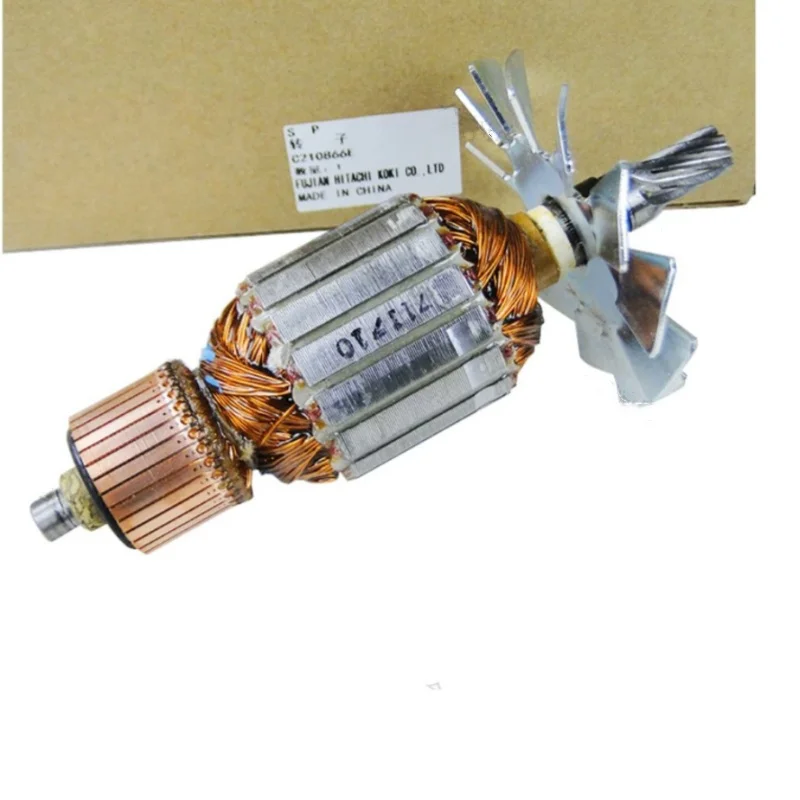 Original 9 Teeth Rotor C210866E for Hitachi Koki C12FCH Aluminum Machine Diagonal Saw Power Tool Accessories