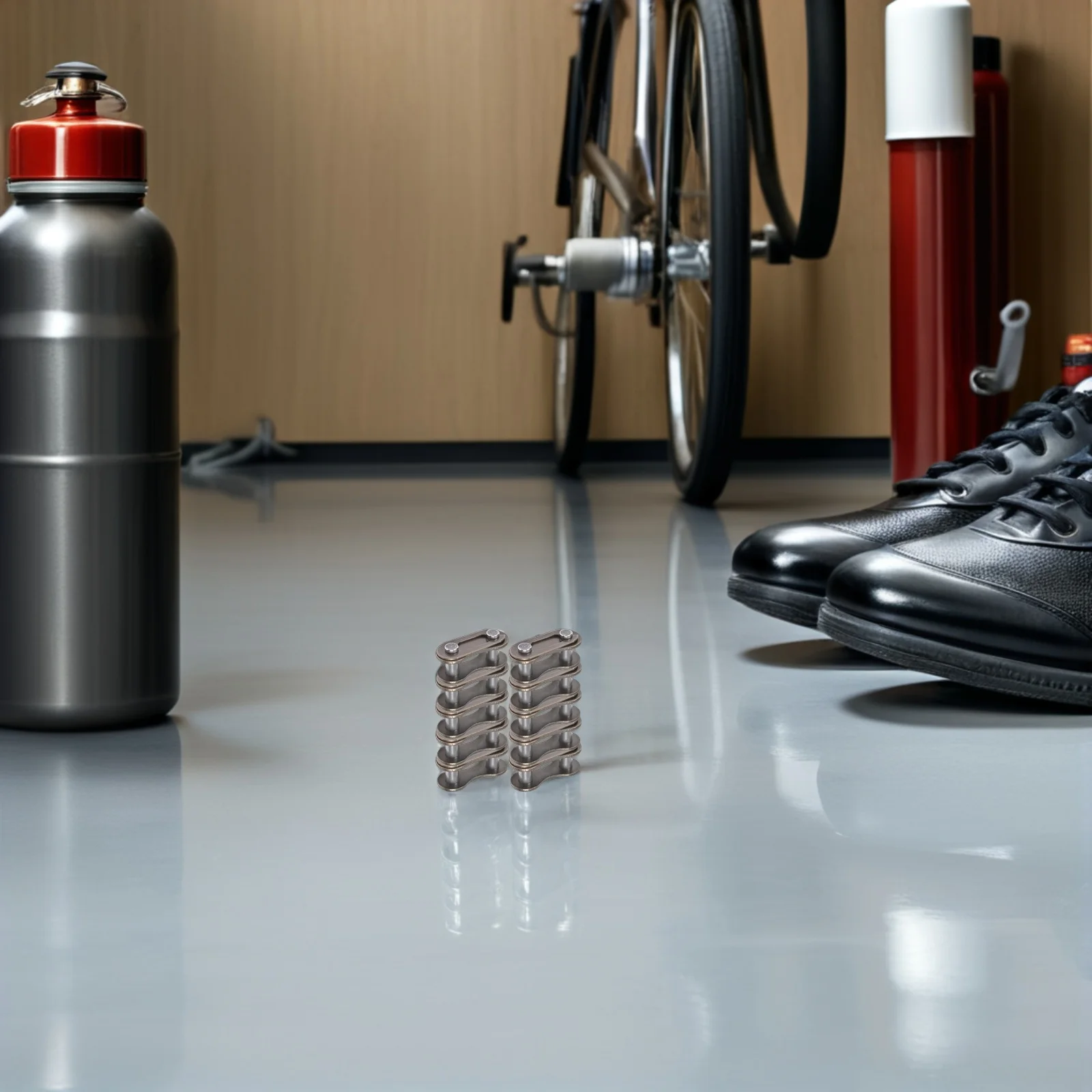 

10pc Single Speed Chain Stainless Reusable Connector For Bike Chain Replacement Missing Link Accessory