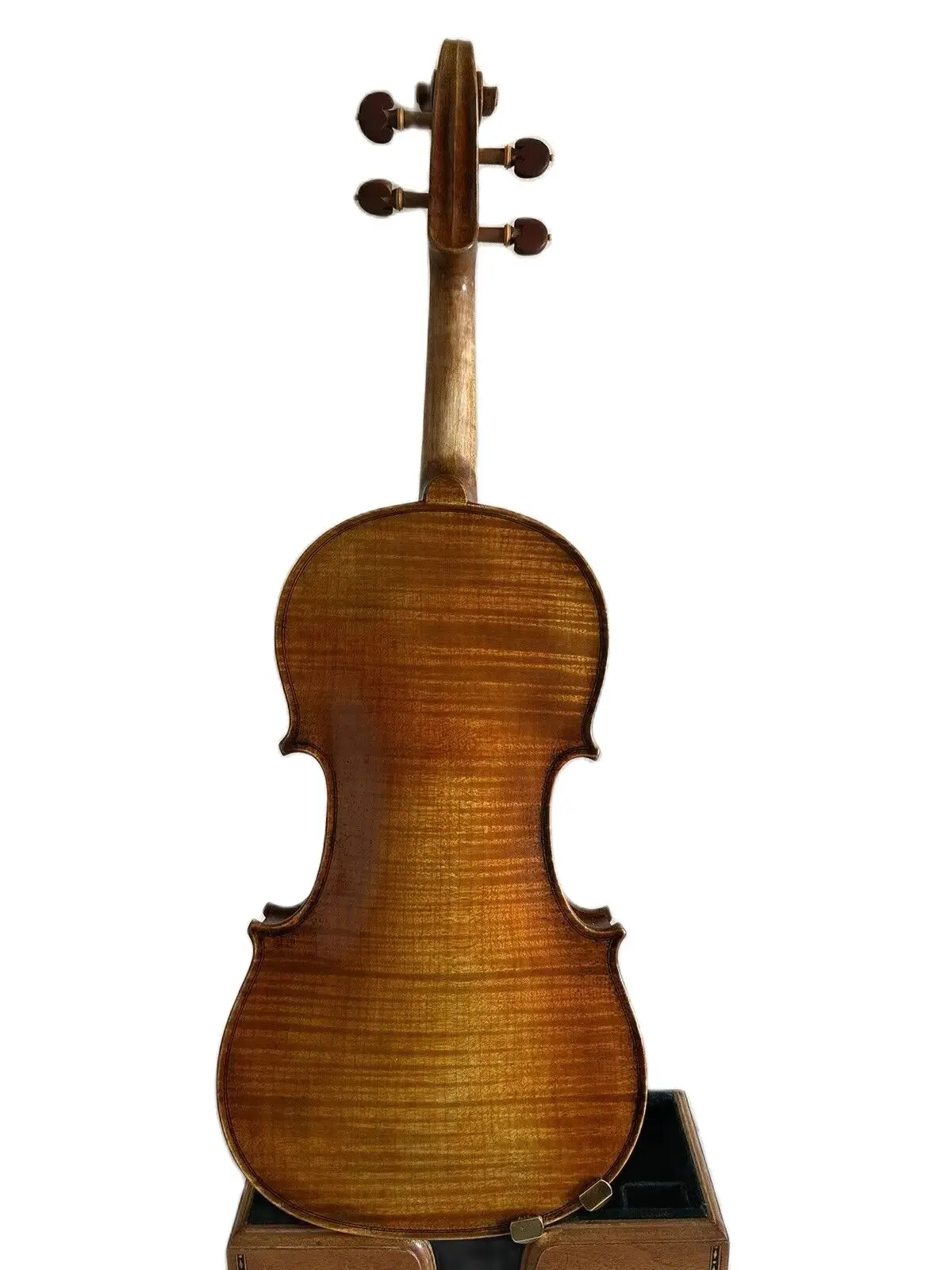 Master 4/4 Violin Baroque Model Flamed Maple Back Spruce Top Hand Made K3204