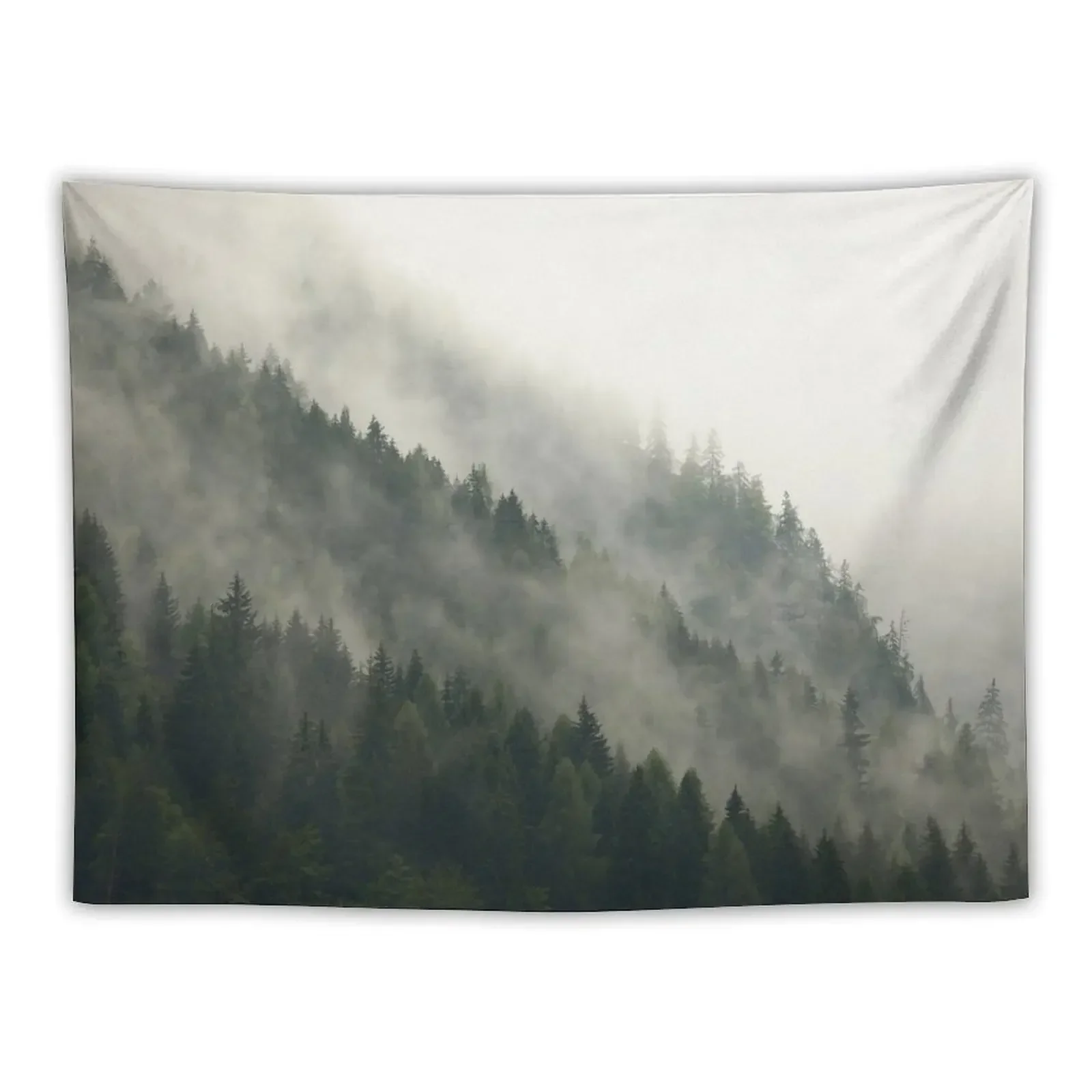 Scandi Mountain Mist Tapestry Room Decorator Outdoor Decoration Tapestry