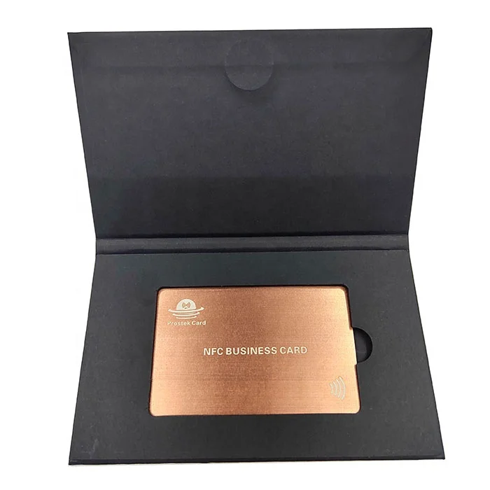 Customized query Factory Price Fast Reading Hidden Nfc Metal Card Premium Metal Business Card With Engraved Customized Logo