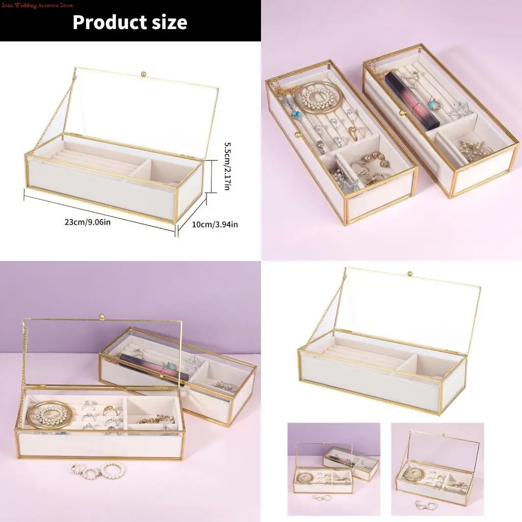 

G92D Multifuntional Glass Jewelry for Exhibition and Retail Display Needs