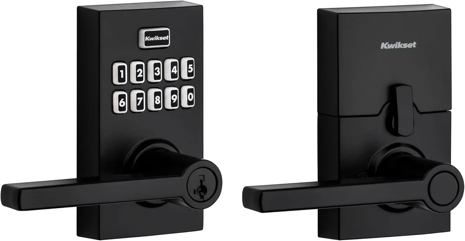 

Smart Keyless Entry Electronic Lever Lock with Touch Control, Auto-Lock Mode and 3-Year Battery Life