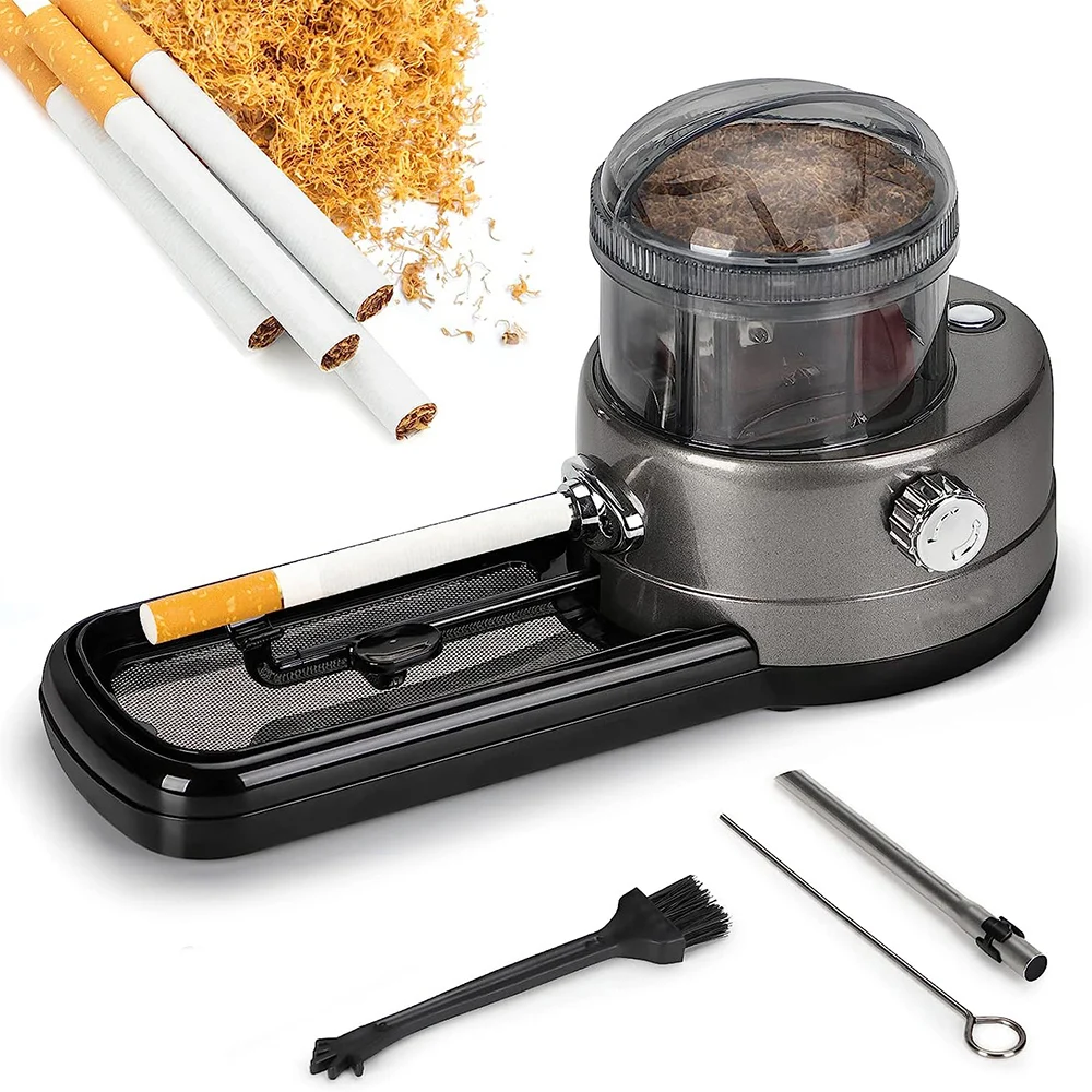 3 in 1 Electric Cigarette Rolling Machine Automatic Portable King/Regular Injector Roller Machine