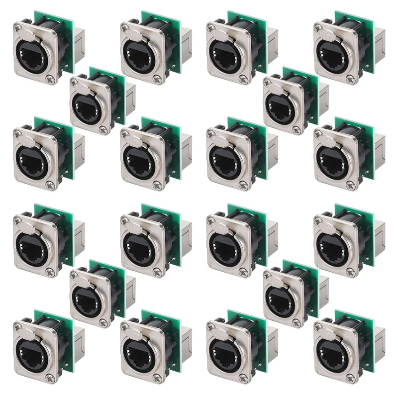 

N01R-20X Разъем для корпуса Ethercon Rj45, D-N8FDP RJ45, разъем для монтажа на панели подачи/пропуск, серия D, вертикальное крепление на панели Cat5 RJ45