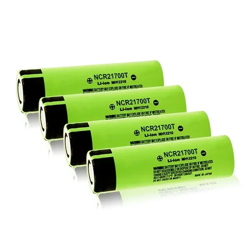 21700 NCR21700T Lithium Rechargeable Battery 4800mAh 3.7 V 40A High-discharge Battery High-drain Li-ion Battery BASONKALA