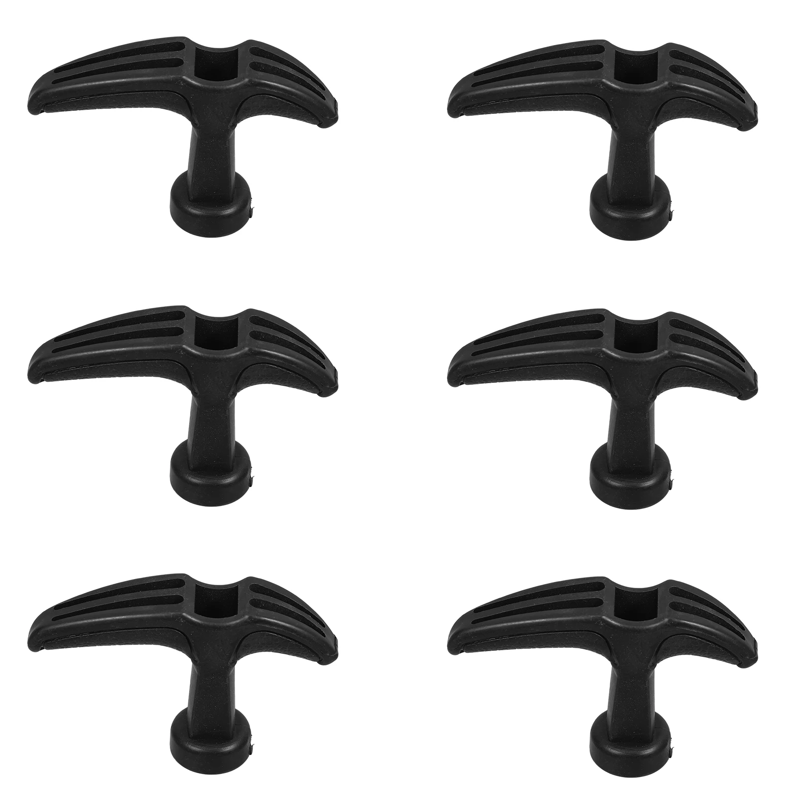 

6Pcs Lawn Mower Starter Handle Universal Pull Grip for Trimmer Brush Cutter Chainsaw Engine Parts Replacement Comfortable Grip