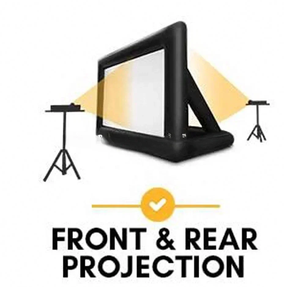 سعر الجملة ستارة هوائية محمولة للحفلات عرض هوائي موبيل شاشة سينما خارجية قابلة للنفخ في الهواء الطلق mo