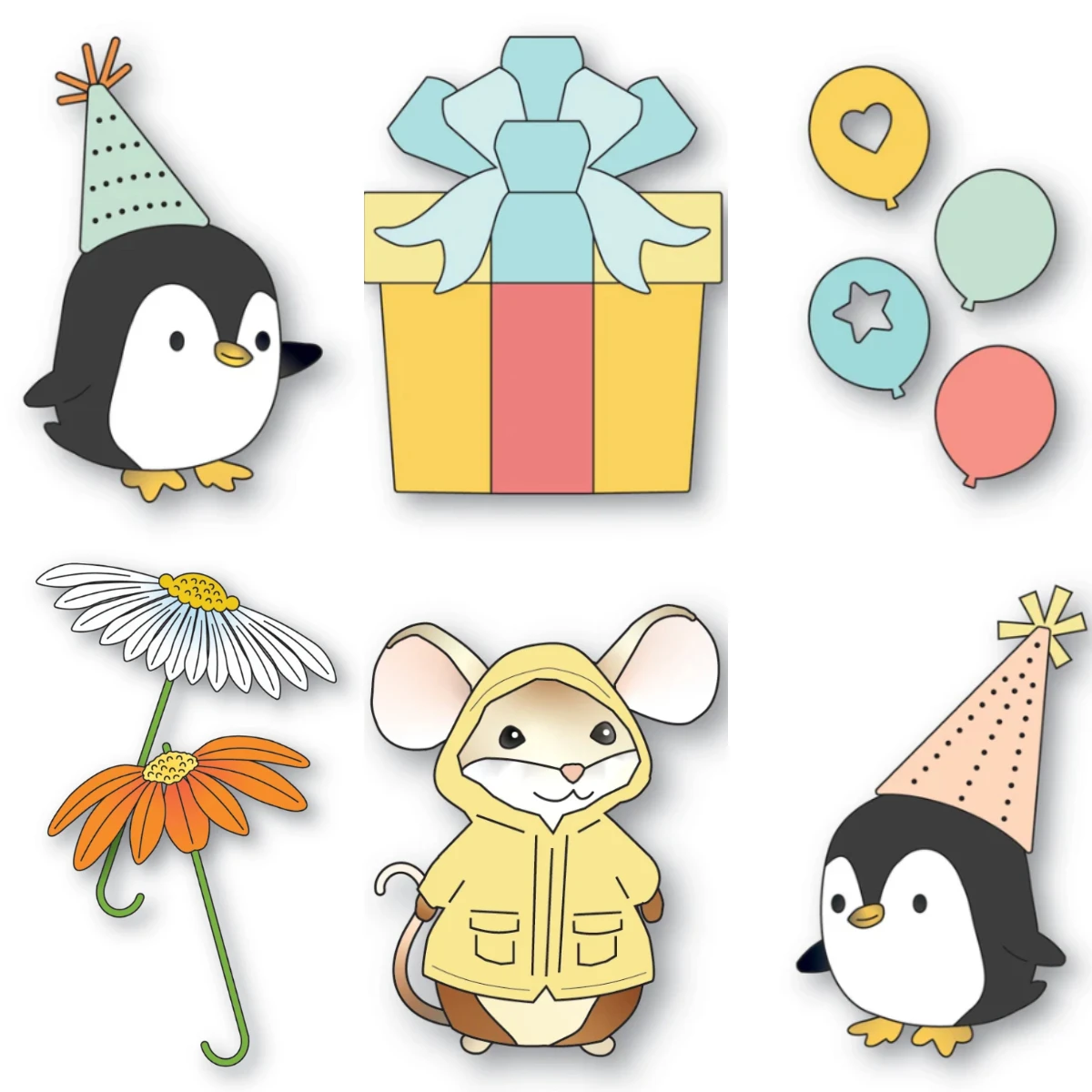 

Penguins Hold Sunglasses 2025 New Metal Cutting Dies For Craft Embossing Make Paper Greeting Card Making Template DIY Handmade