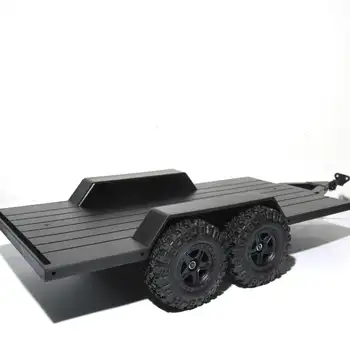 GLOBACT RC 1/18 拖車,用於牽引 1/18 RC 攀爬車 Axial SCX24 的平板拖車 8 最佳銷售 遙控船拖車 - №2